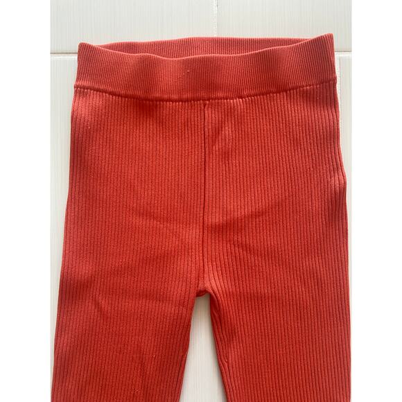 LE ORE RIMINI RIB KNIT FLARED PANTS NWOT SIZE XS - Picture 6 of 9